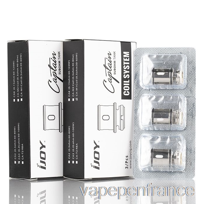 Ijoy Capitaine Ca Bobines De Remplacement 0.2ohm Ca3 Bobines Stylo Vape